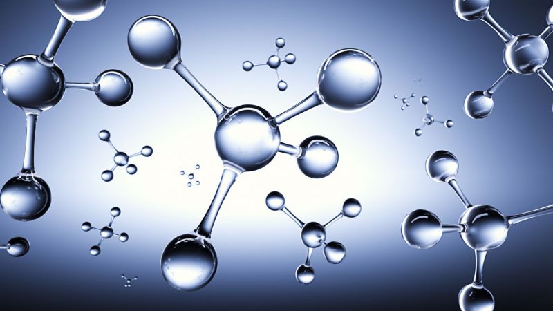 Symbolbild des chemischen Elements Methan