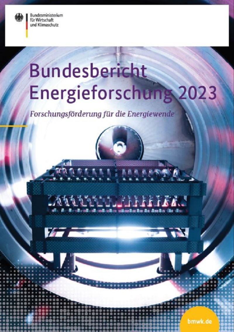 Cover Bundesbericht Energieforschung 2023