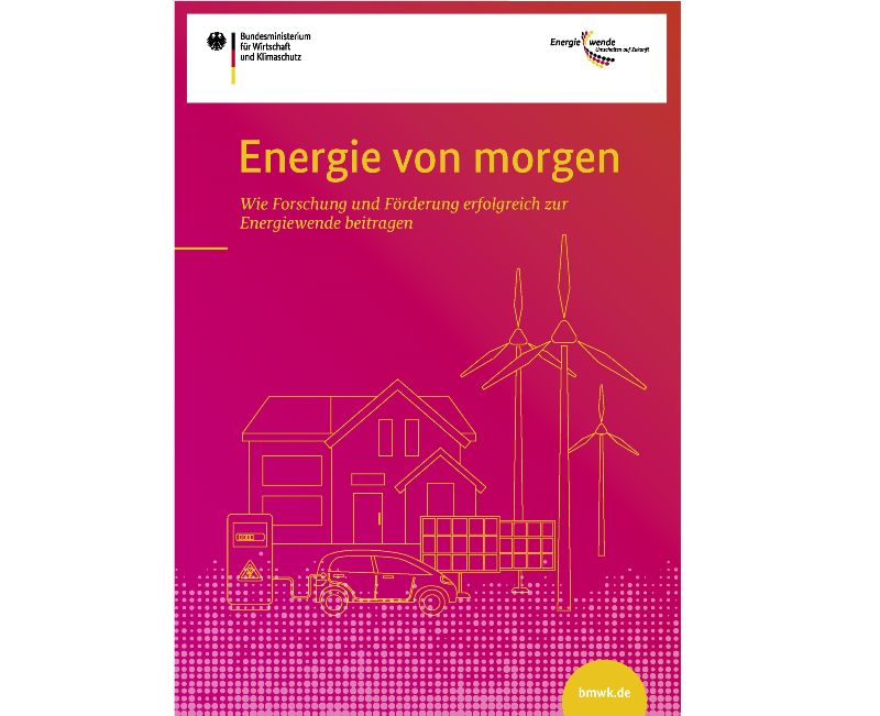 Titelseite BMWK-Magazin „Energie von morgen“